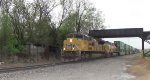 UP ZMQG4 running down the Illinois Transfer (Very rare)